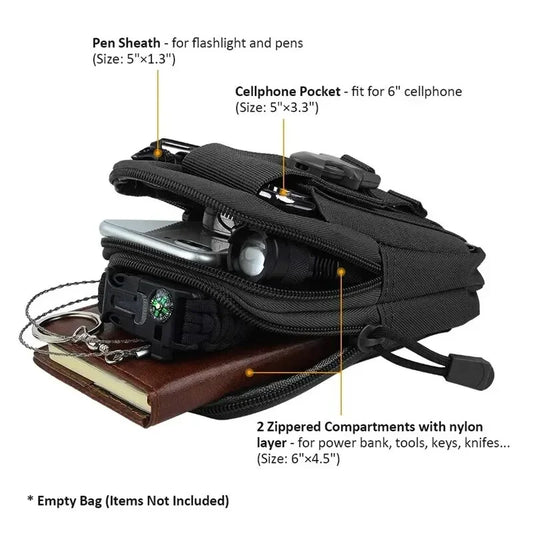 The Adventureland Tactical Treat Pouch - Waist Pack