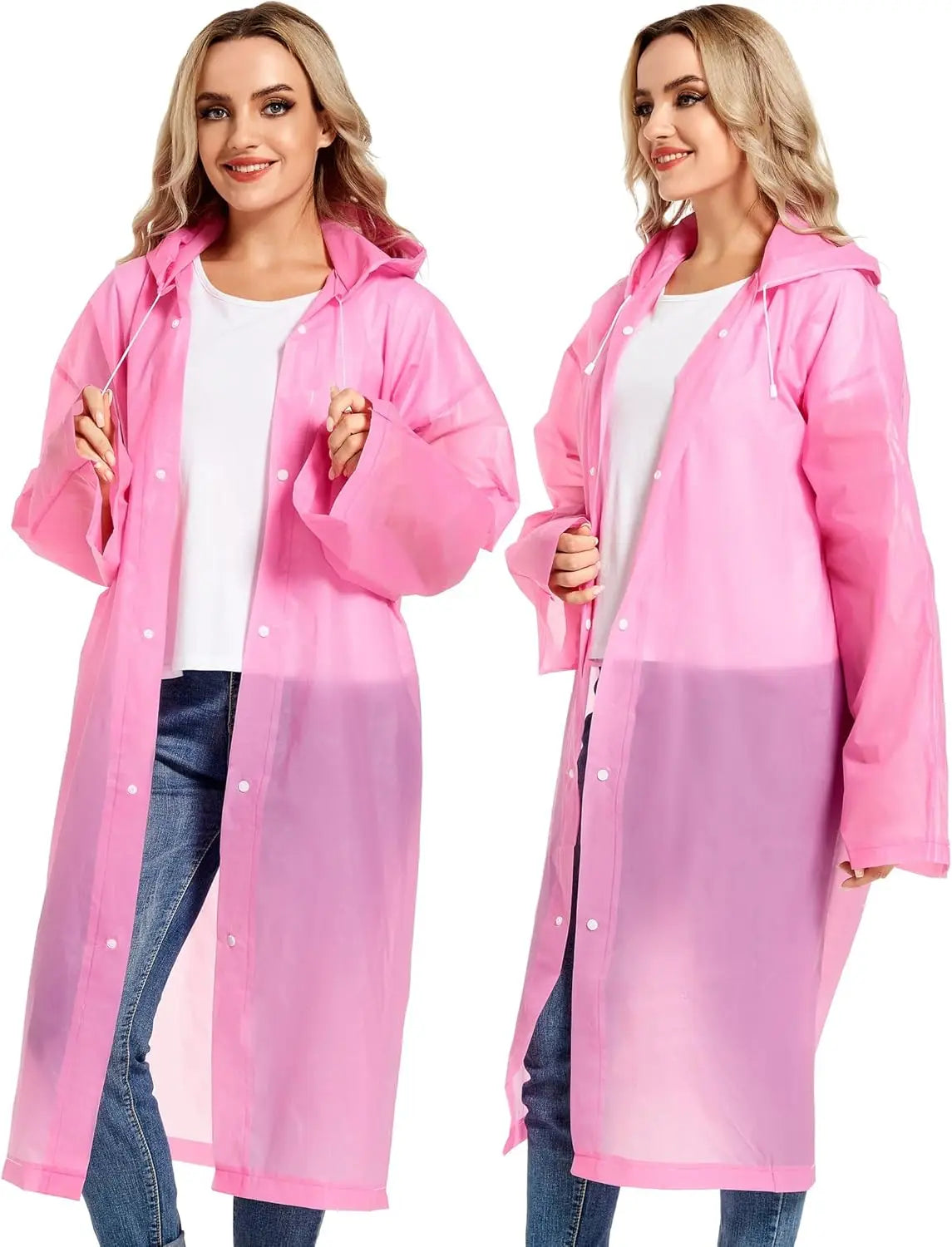 Cloak of Glory - Reusable Raincoats With Hood And Drawstring