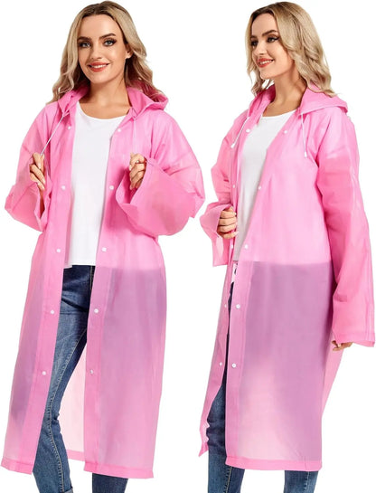 Cloak of Glory - Reusable Raincoats With Hood And Drawstring