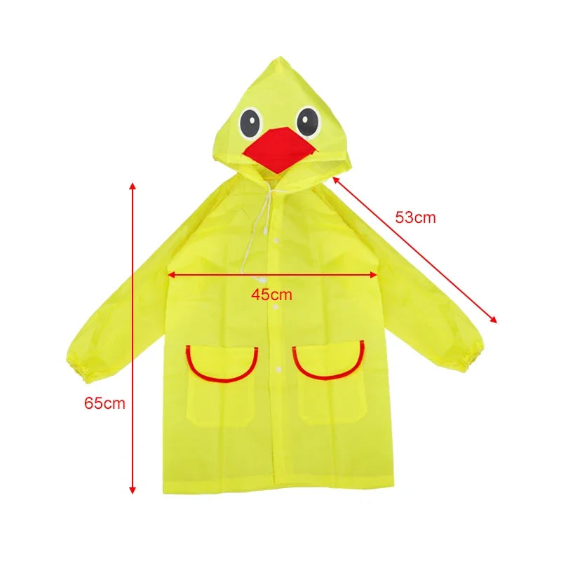 The Splash Smasher - Kids Animal Raincoat