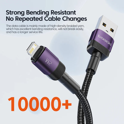 The ZapStrand Lightning - USB-A to Lightning Cable 2.4A