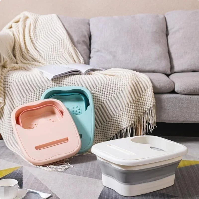 SoleMate - Foldable Foot Massage Basin