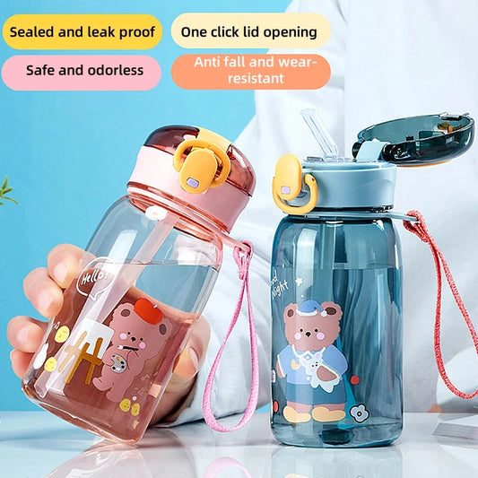 BearSip - Kids Sippy Cup With Straw
