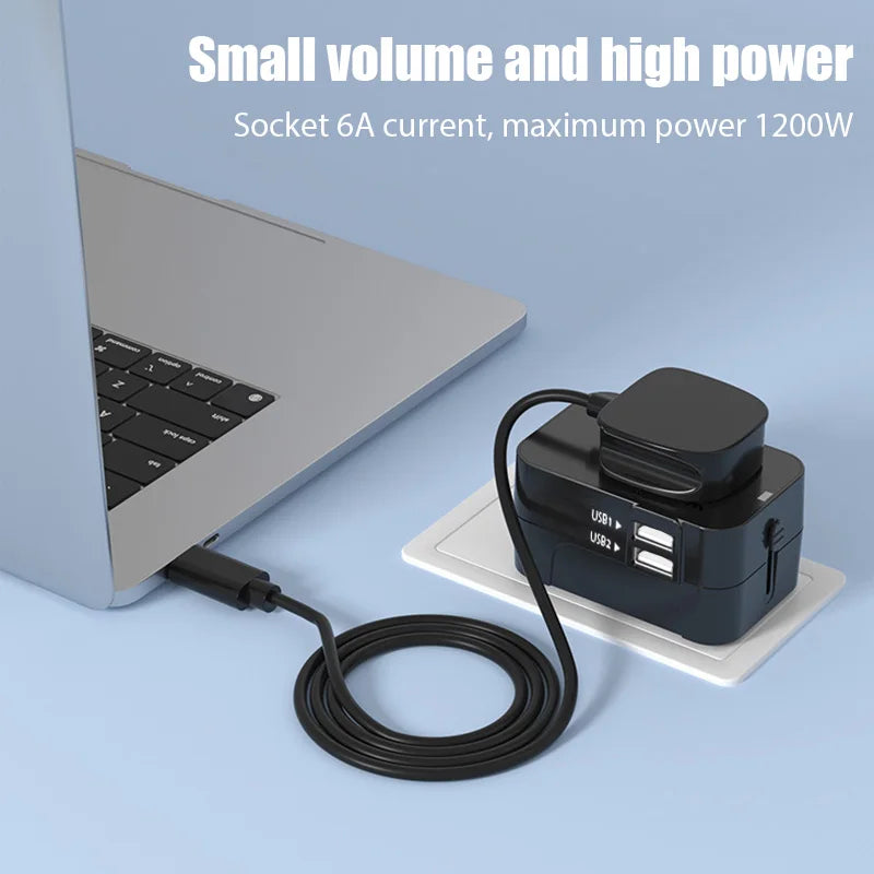 The Plug-a-Palooza - Global Universal Conversion Travel Plug