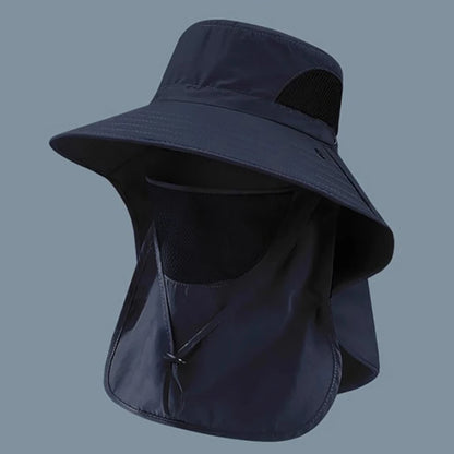 Sun Surrender Safari Hat - Sun Hat With Neck and Face Cover