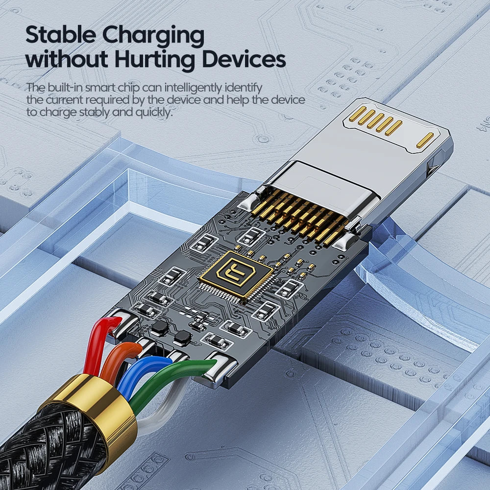The ZapStrand Lightning - USB-A to Lightning Cable 2.4A