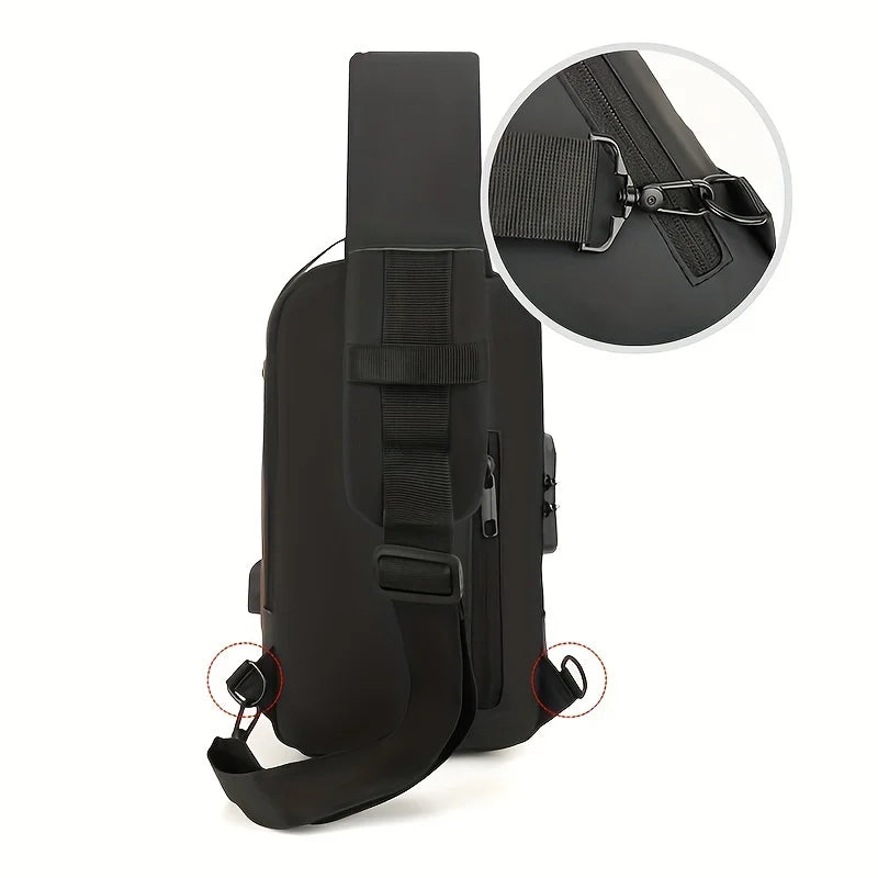 RideLock - Anti-Theft Crossbody Bag