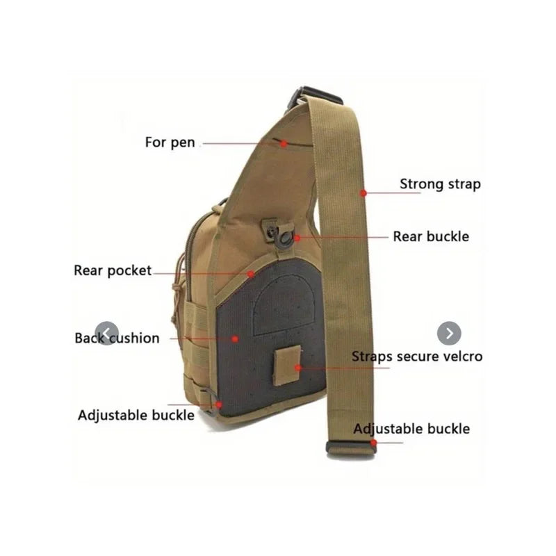 The ThrillStash - Sling Body Chest Bag