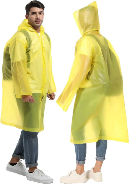 Cloak of Glory - Reusable Raincoats With Hood And Drawstring