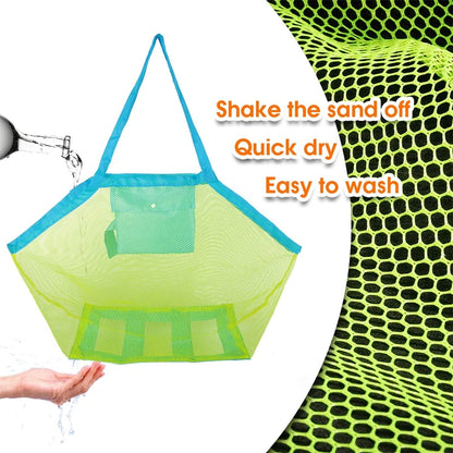 The Sand Wrangler - Mesh Beach Bag