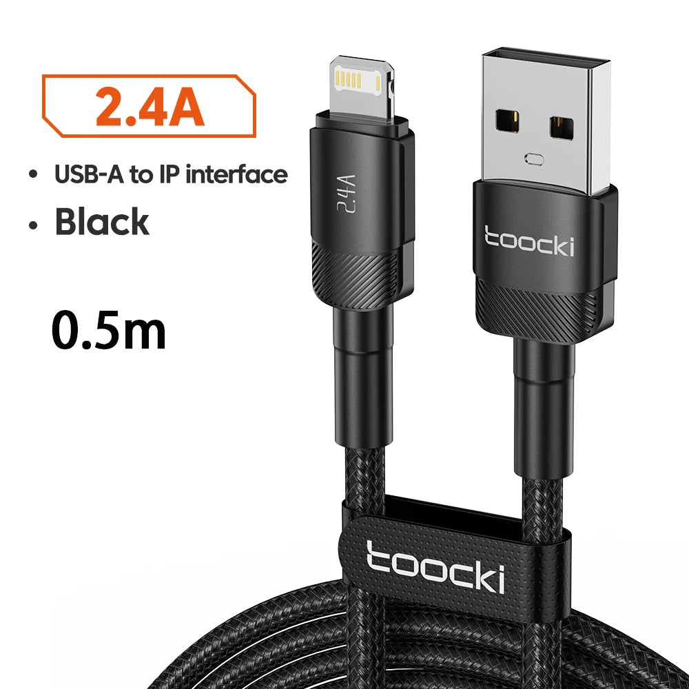 The ZapStrand Lightning - USB-A to Lightning Cable 2.4A