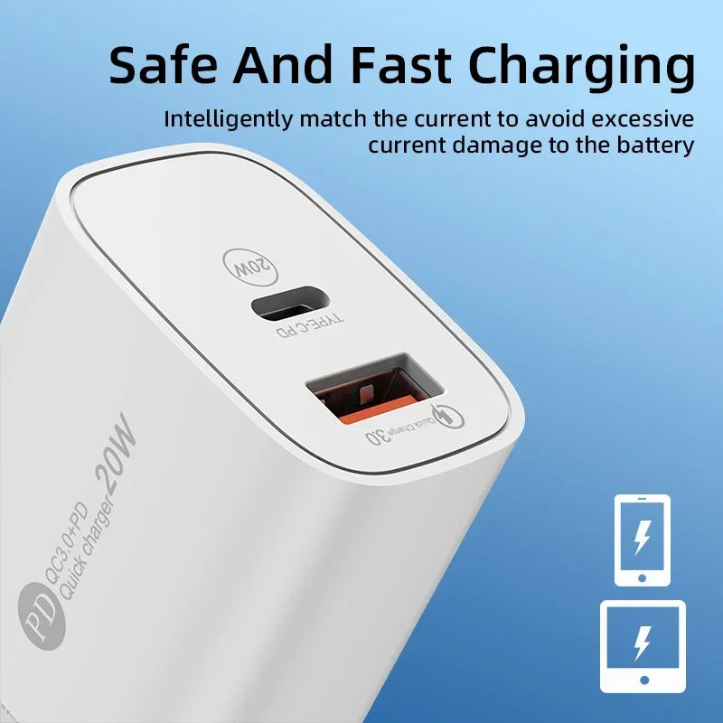 PowerWhirl - Fast Charging Power Adapter 20W