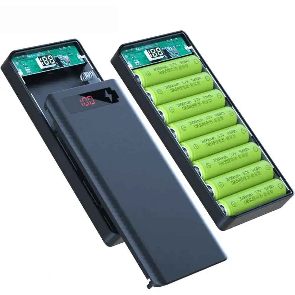 The Volt Vault - Dual USB Micro USB Type C Battery Charger Shell