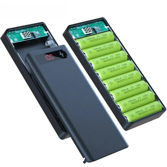 The Volt Vault - Dual USB Micro USB Type C Battery Charger Shell