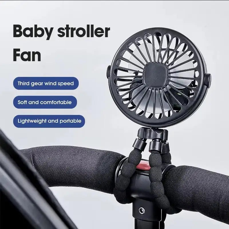 OctoCool - Baby Stroller Fan