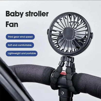 OctoCool - Baby Stroller Fan