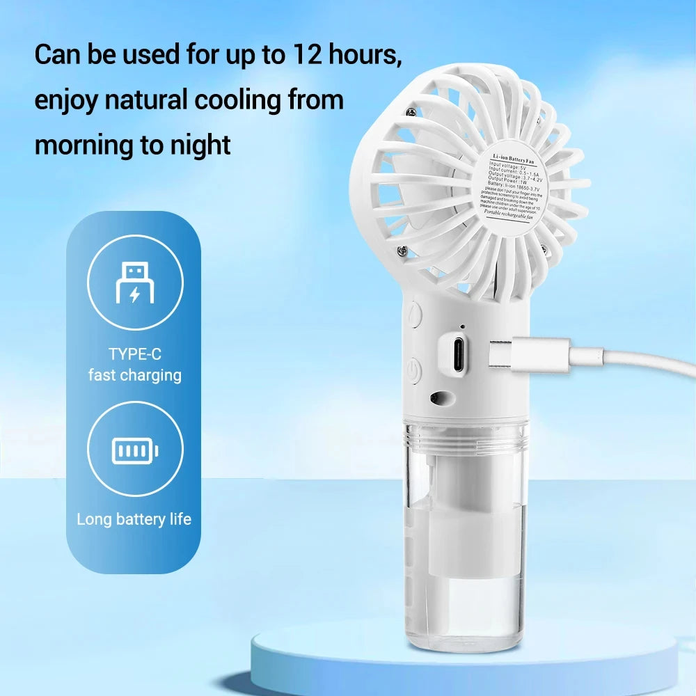 BreezeMist - Portable Water Mist Fan