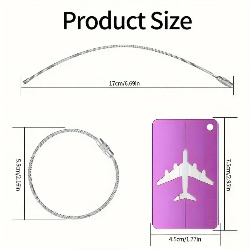 JetLabel -  Aluminum Bag Tag