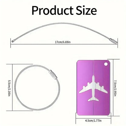 JetLabel -  Aluminum Bag Tag