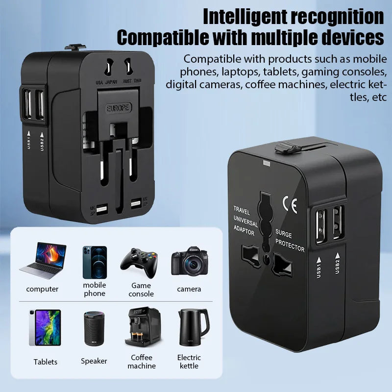 The Plug-a-Palooza - Global Universal Conversion Travel Plug