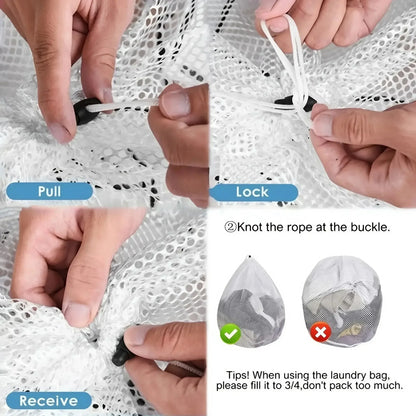 The SpinCycle Sidekick - Mesh Laundry Bag