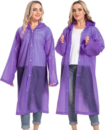 Cloak of Glory - Reusable Raincoats With Hood And Drawstring