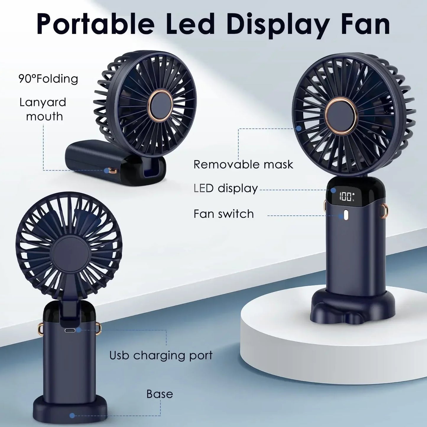 WindWizard - Handheld Mini Fan