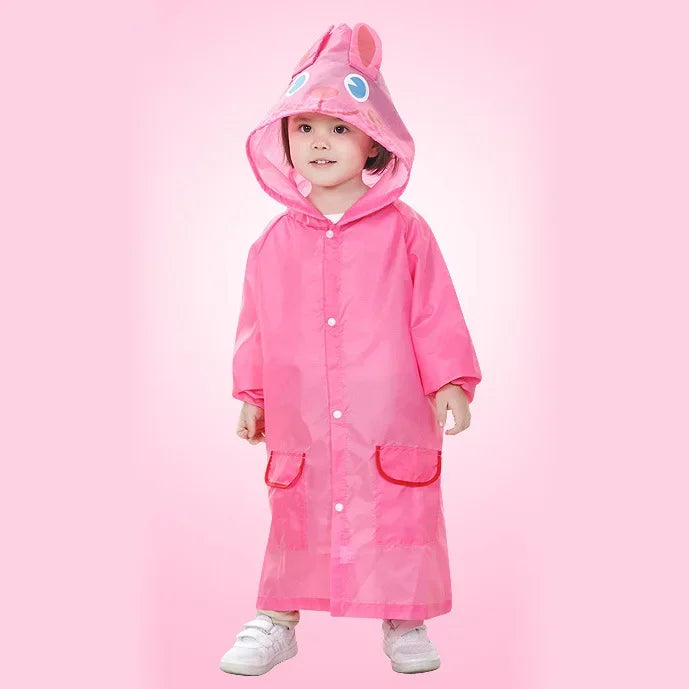 The Splash Smasher - Kids Animal Raincoat