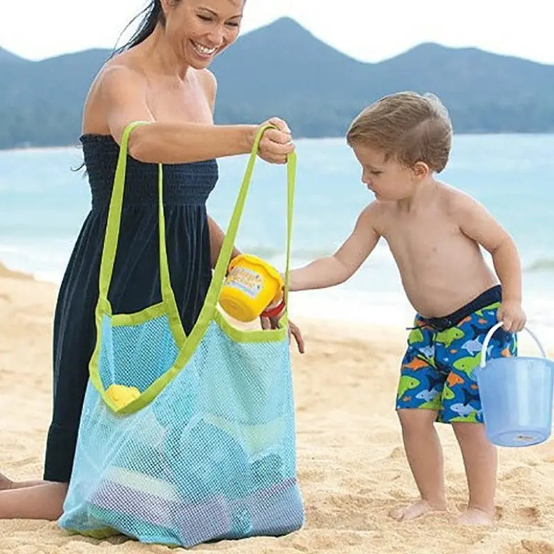 The Sand Wrangler - Mesh Beach Bag