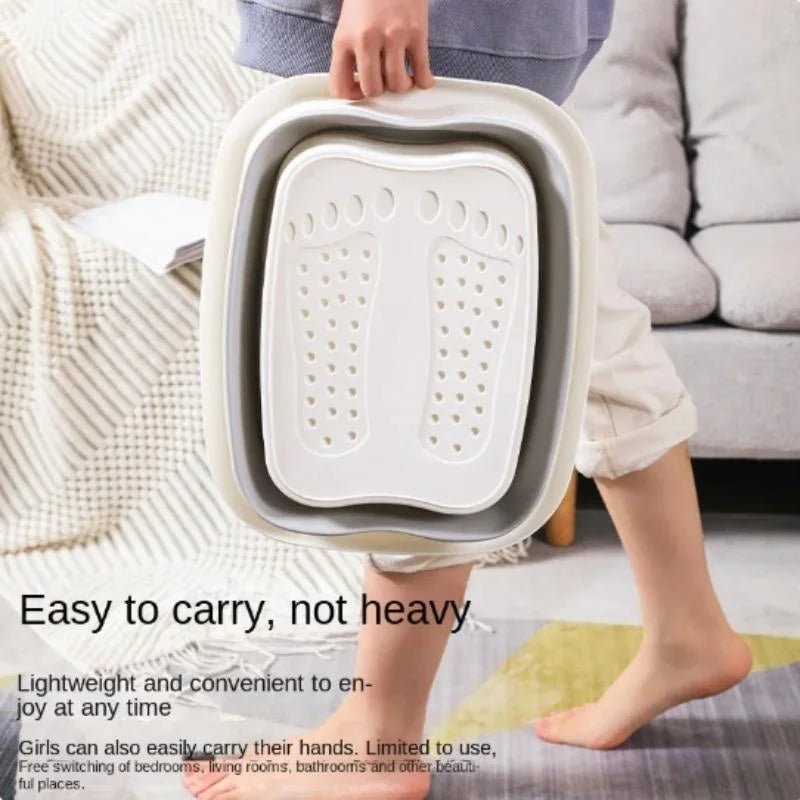 SoleMate - Foldable Foot Massage Basin