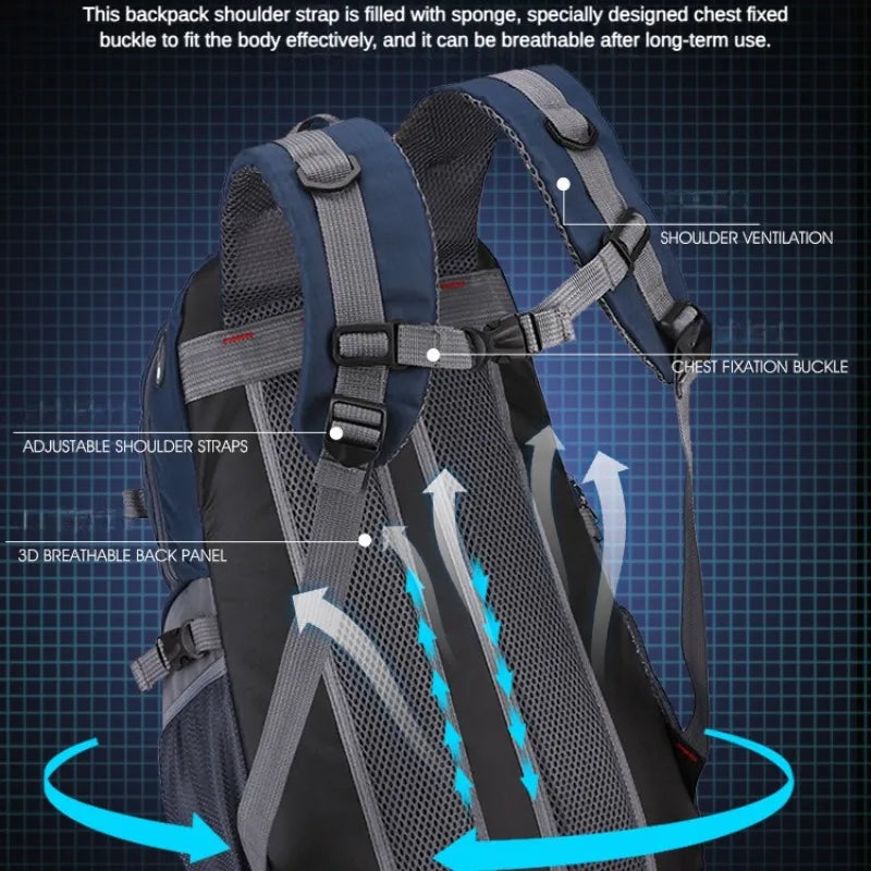 ThrillHauler - Large Capacity Travel Backpack
