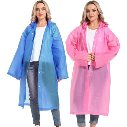 Cloak of Glory - Reusable Raincoats With Hood And Drawstring
