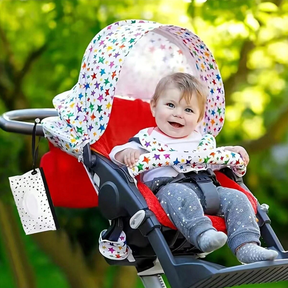 Whimsy Wipe Wagon - Baby Wipe Case