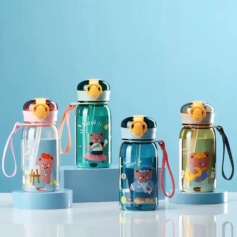 BearSip - Kids Sippy Cup With Straw