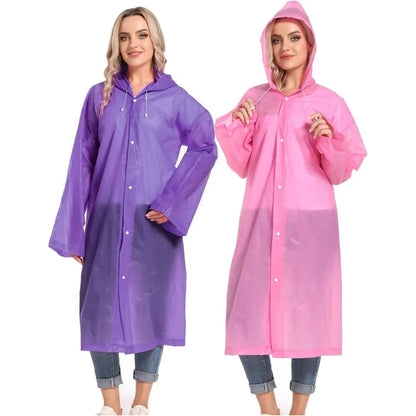 Cloak of Glory - Reusable Raincoats With Hood And Drawstring