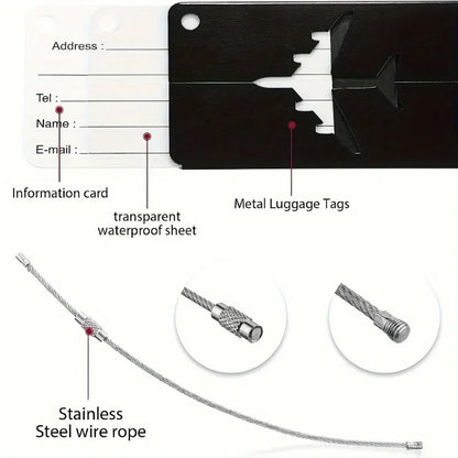 JetLabel -  Aluminum Bag Tag