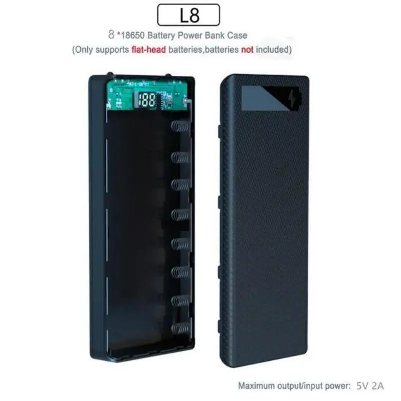 The Volt Vault - Dual USB Micro USB Type C Battery Charger Shell
