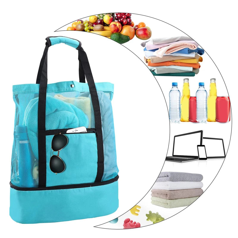 The Chill-a-Palooza Tote - Double-Layer Beach Tote