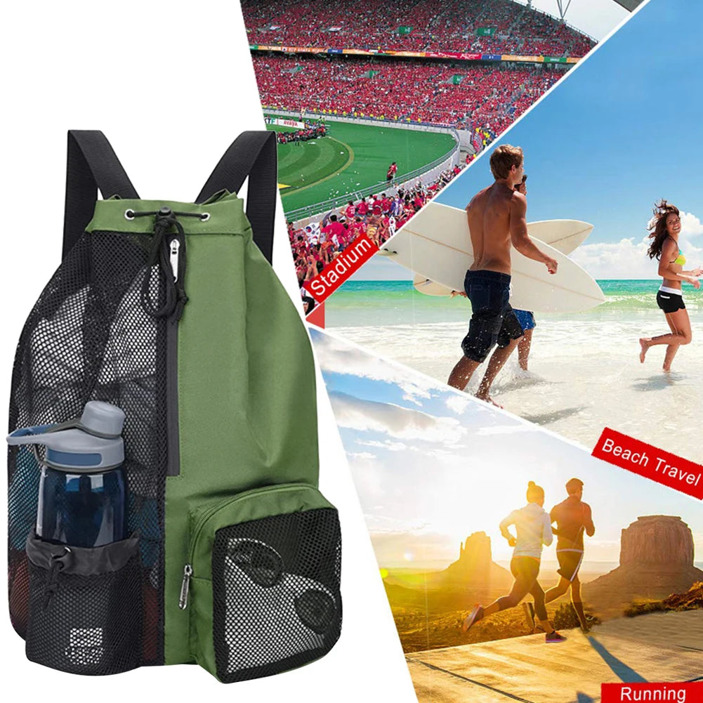 SplashSack - Drawstring Beach Backpack