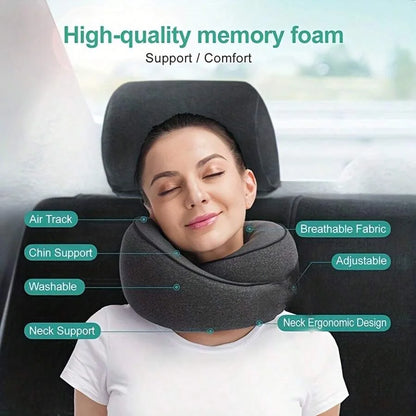 The Neckcessity - Memory Foam Travel Pillow