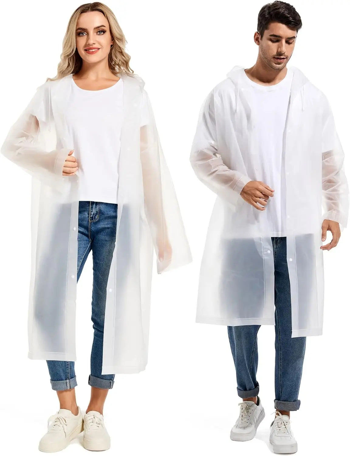 Cloak of Glory - Reusable Raincoats With Hood And Drawstring