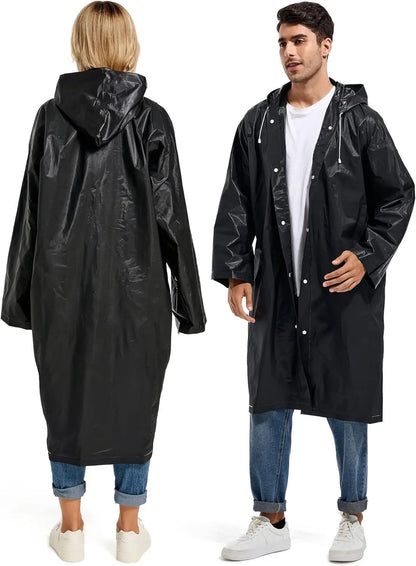 Cloak of Glory - Reusable Raincoats With Hood And Drawstring