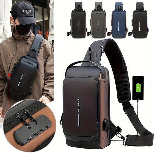 RideLock - Anti-Theft Crossbody Bag
