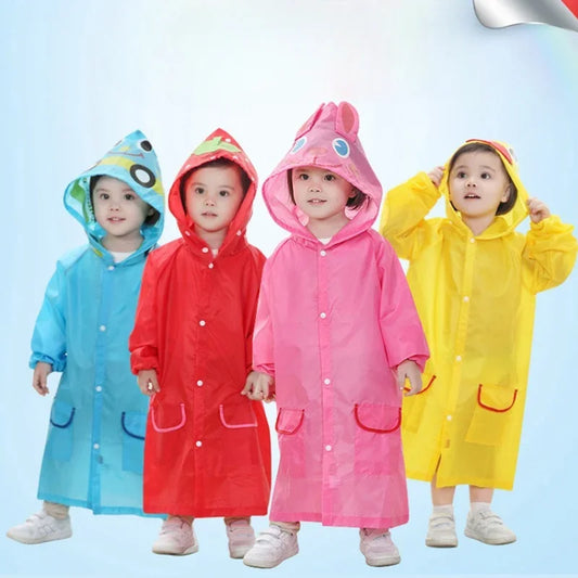 The Splash Smasher - Kids Animal Raincoat