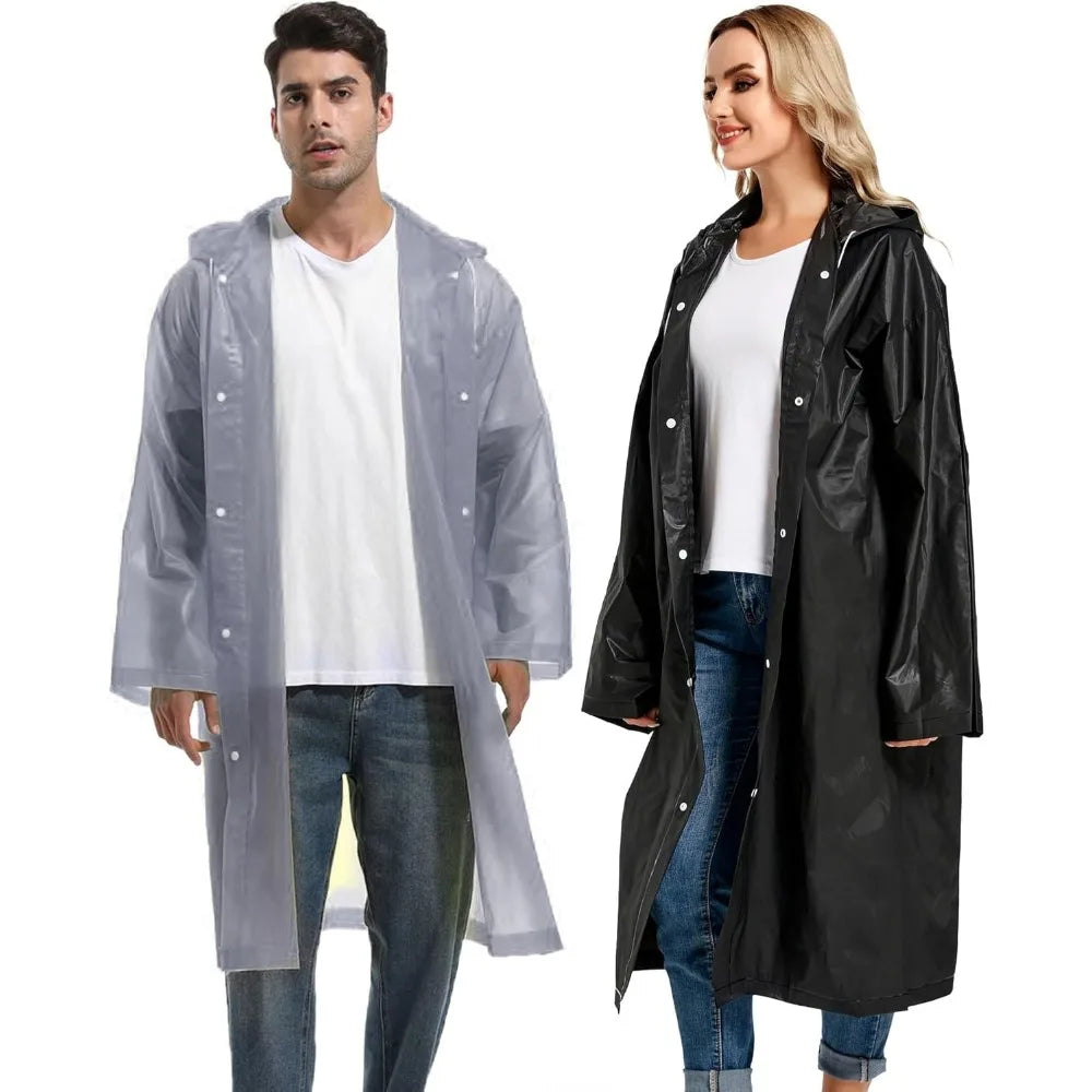 Cloak of Glory - Reusable Raincoats With Hood And Drawstring