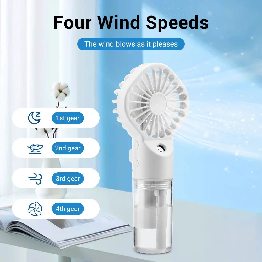 BreezeMist - Portable Water Mist Fan