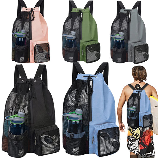 SplashSack - Drawstring Beach Backpack