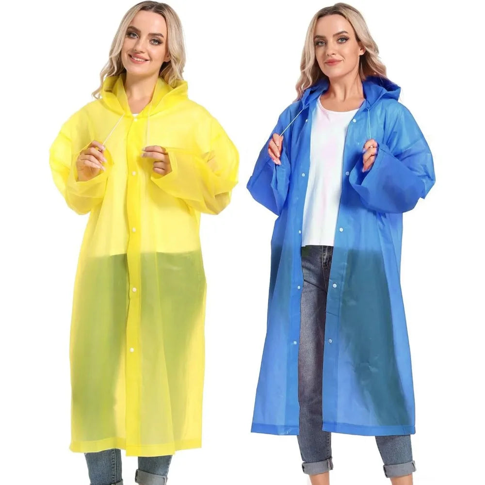 Cloak of Glory - Reusable Raincoats With Hood And Drawstring